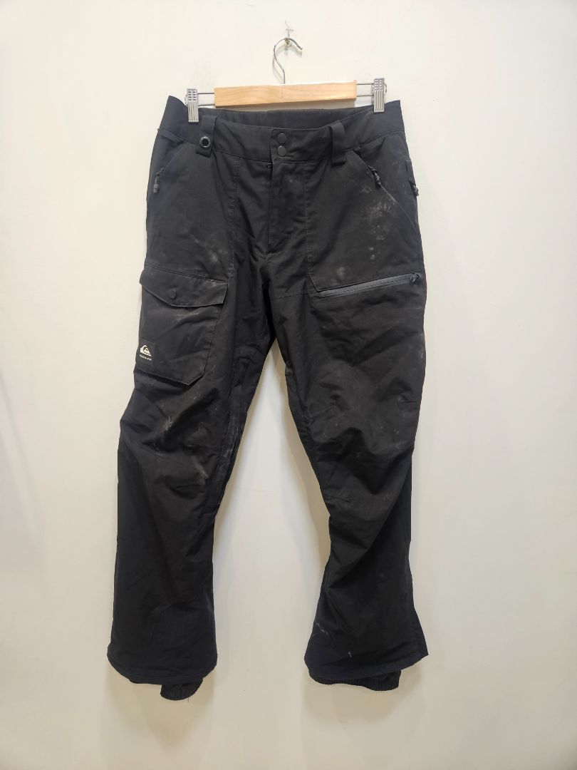 Black Quiksilver Highline Pants, S