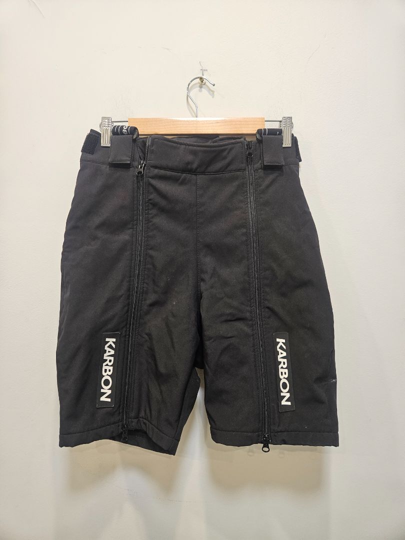 Black Karbon Race Shorts, L