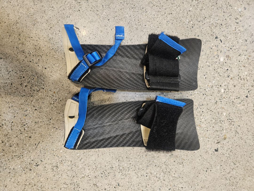 Black Slytech Carbon Arm Guards, Adjustable