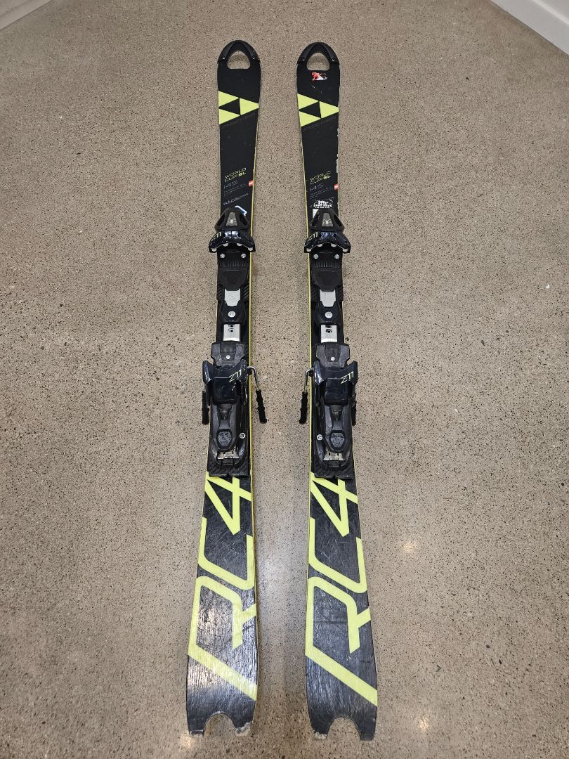 Black Fischer RC4 Worldcup SL, 145 cm