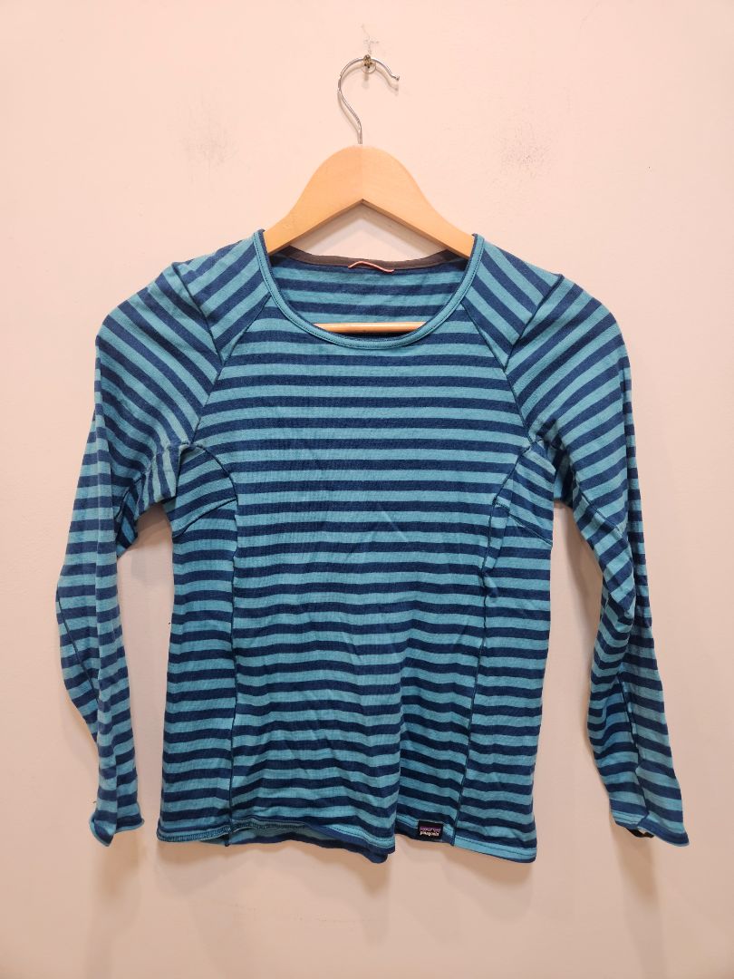 Blue Patagonia Long Sleeve Top, Women's XS