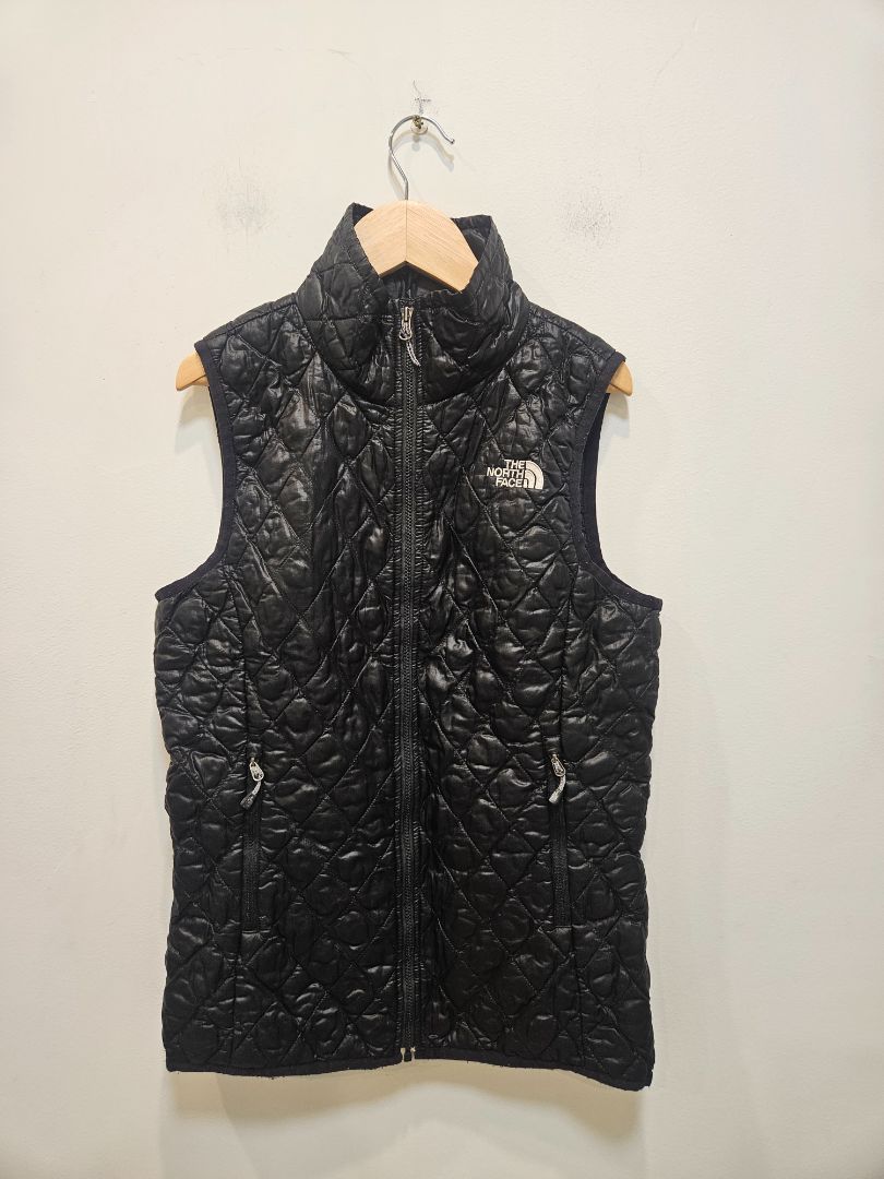 Black The North Face ThermoBall Vest, Women's M