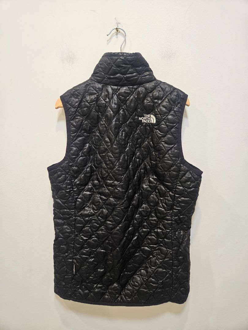 Black The North Face ThermoBall Vest, Women's M