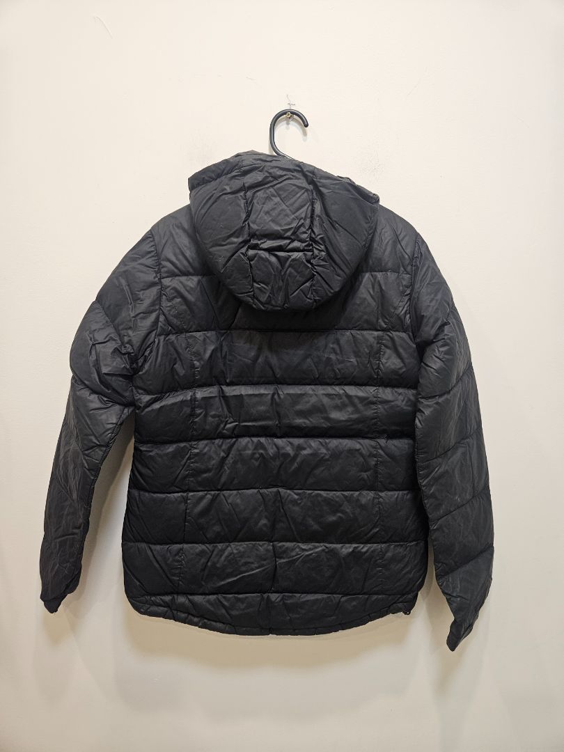 Black Macpac Hooded Down Jacket, Women's 10