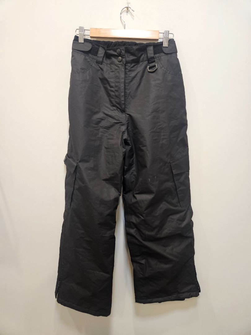 Black Young Original Snow Pants, Kids 14