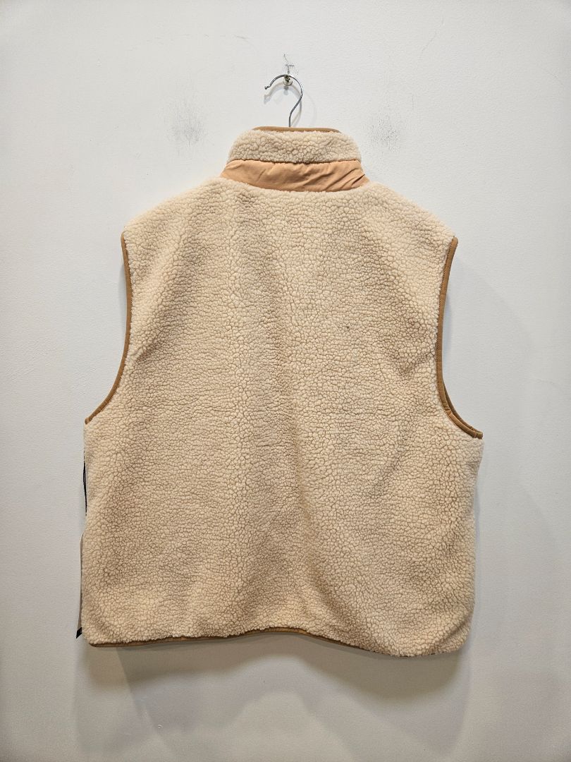 Beige Billabong Hike Up Vest, Women's L / 12