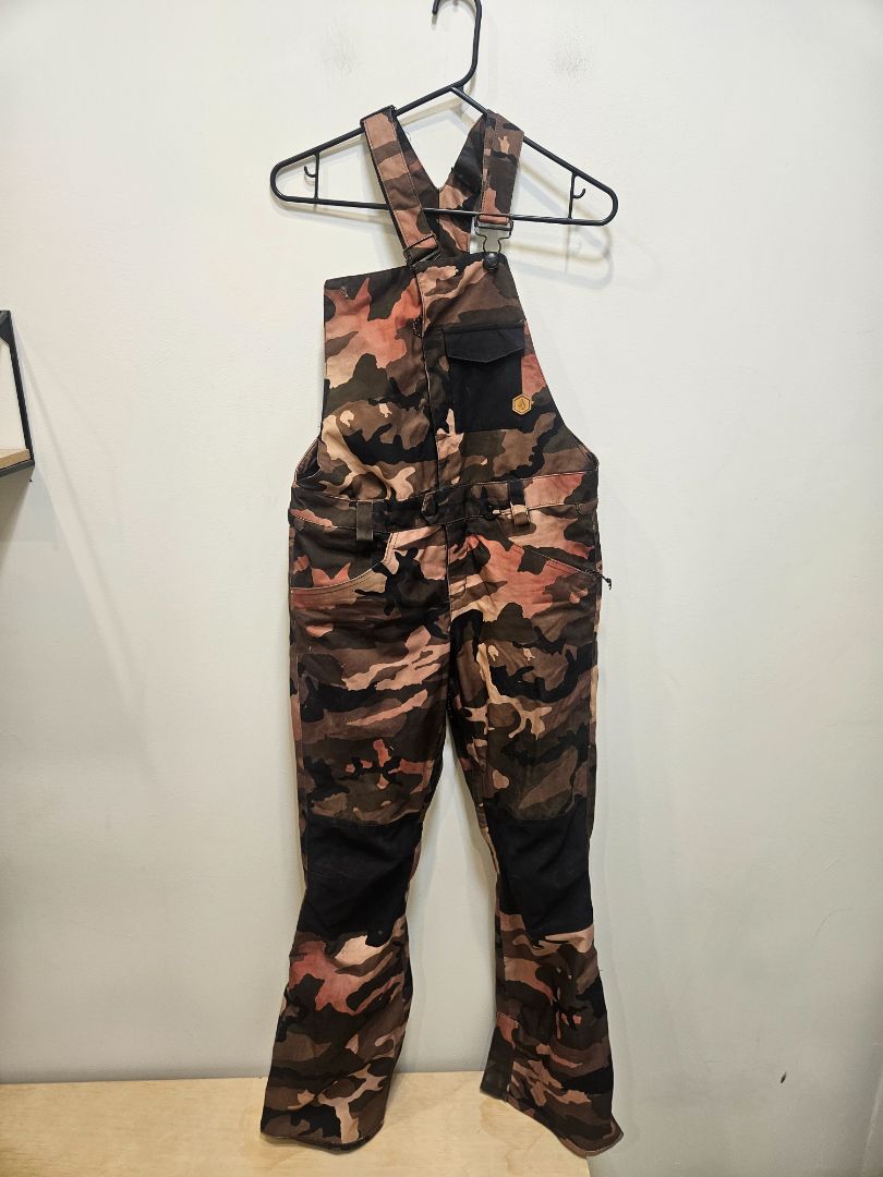 Camouflage Volcom Roan Bib Overall, S