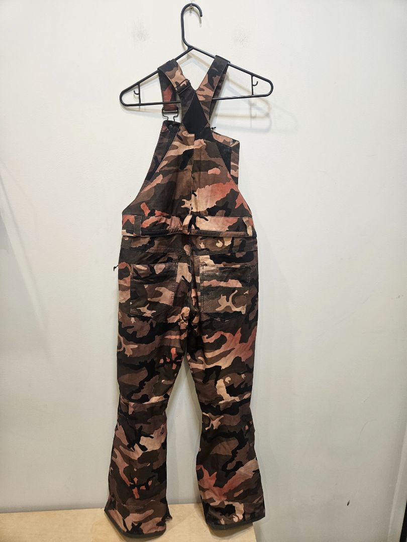 Camouflage Volcom Roan Bib Overall, S