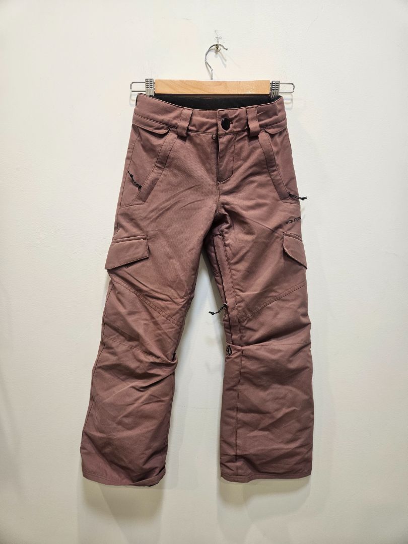 Mauve Volcom Snow Pants, Youth S / AUS 10