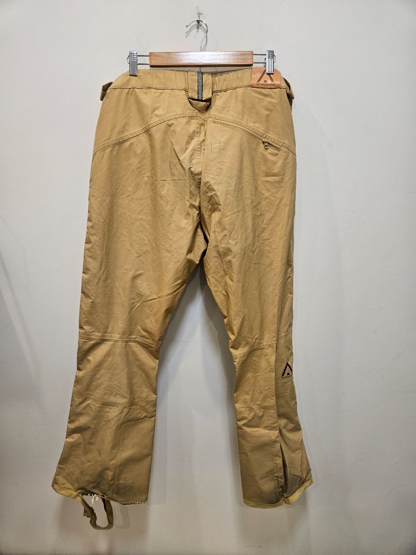 Tan WearColour Snow Bib Pants, M