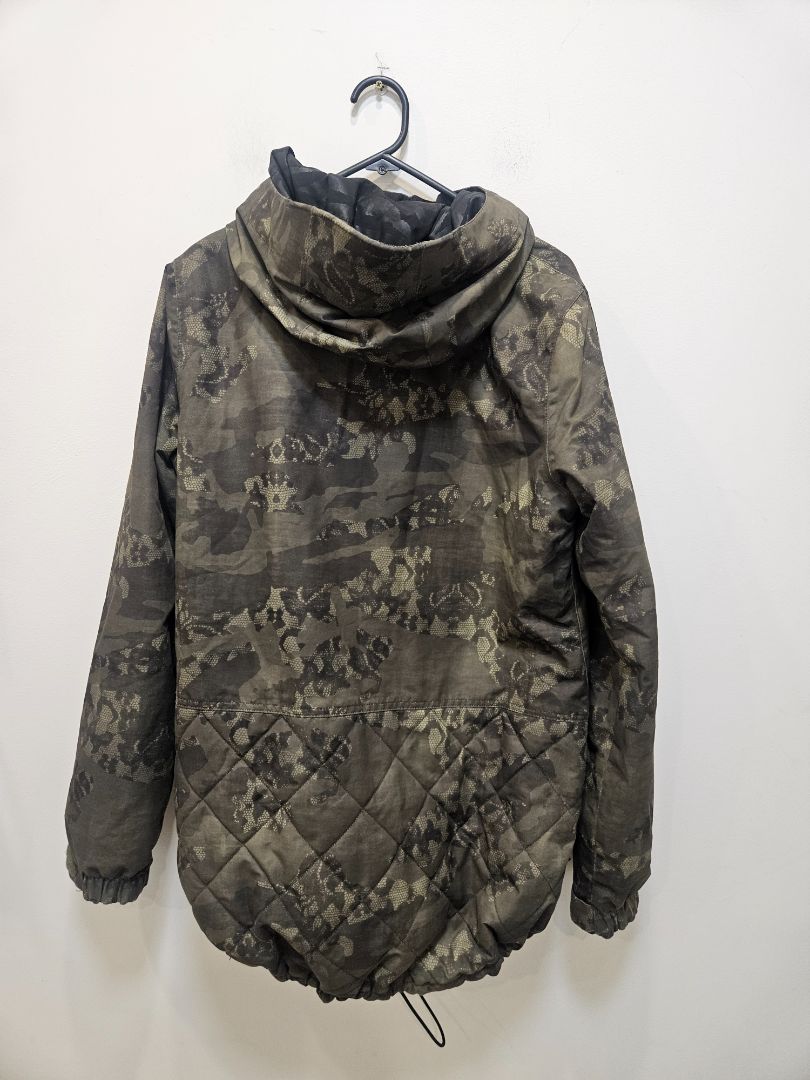 Olive/Black Volcom Snow Jacket, L