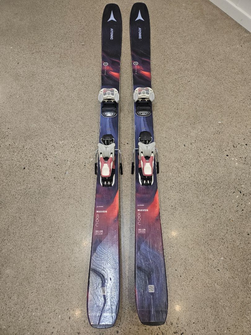 Purple Atomic Maven 86 C, 161 cm