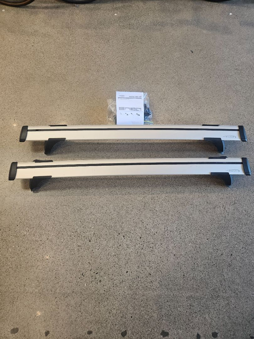 Silver Prorack Whispbar Roof Racks