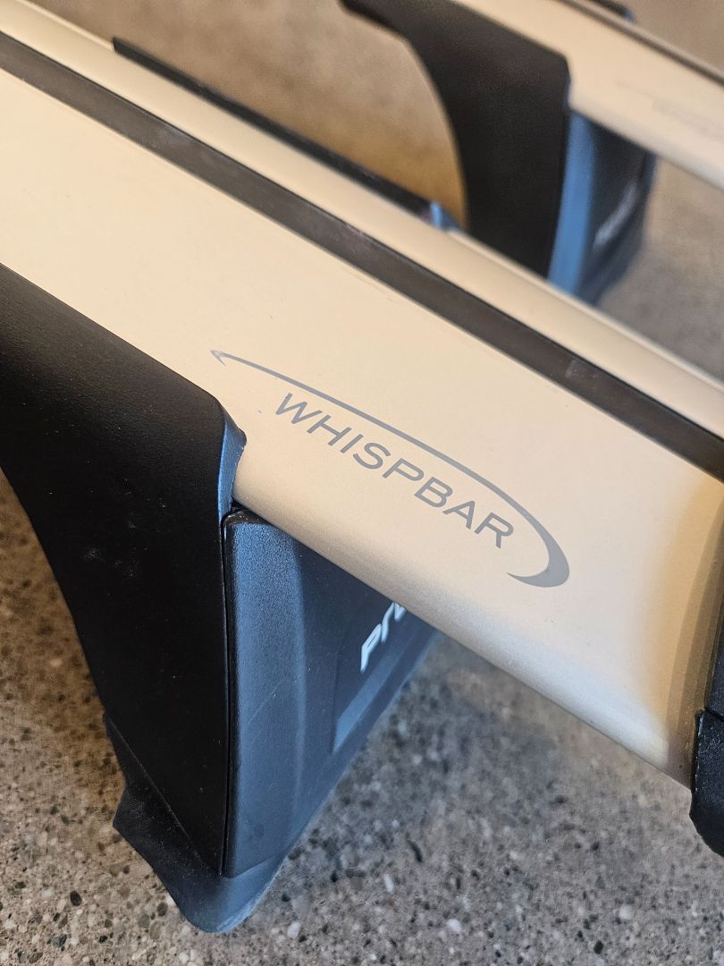 Silver Prorack Whispbar Roof Racks