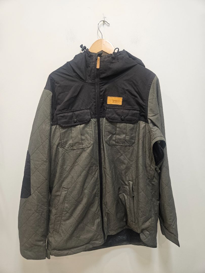 Grey Oakley Factory Pilot Jacket, L