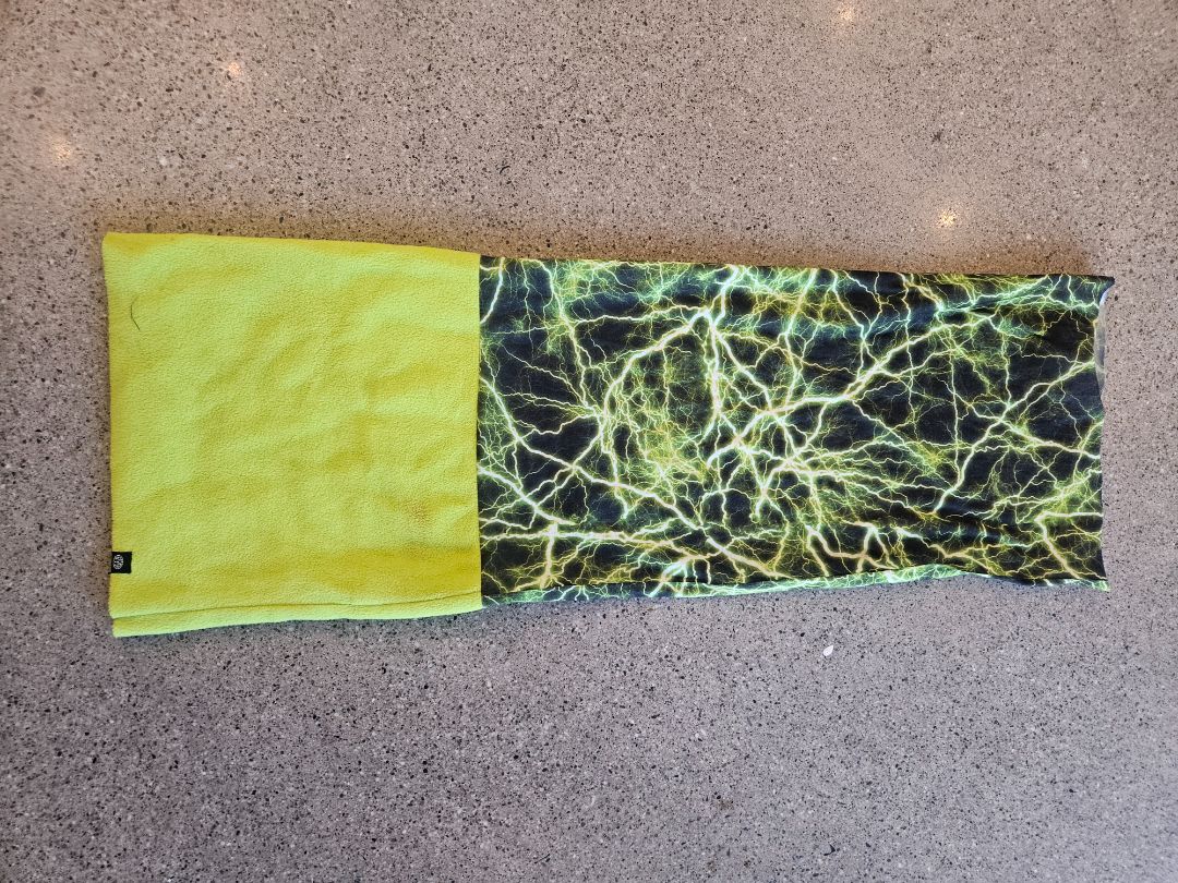 Lime Animal Neck Warmer, Kids