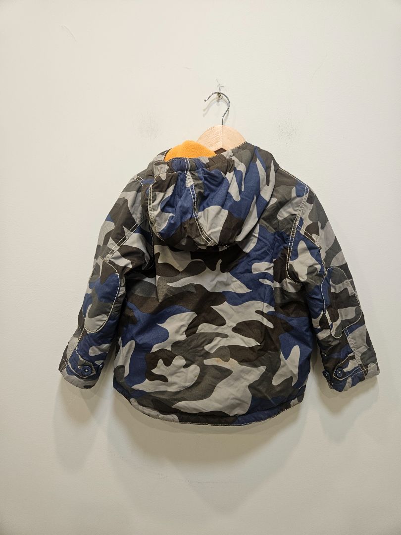Camo Mini Boden Camo Jacket, 3-4Y