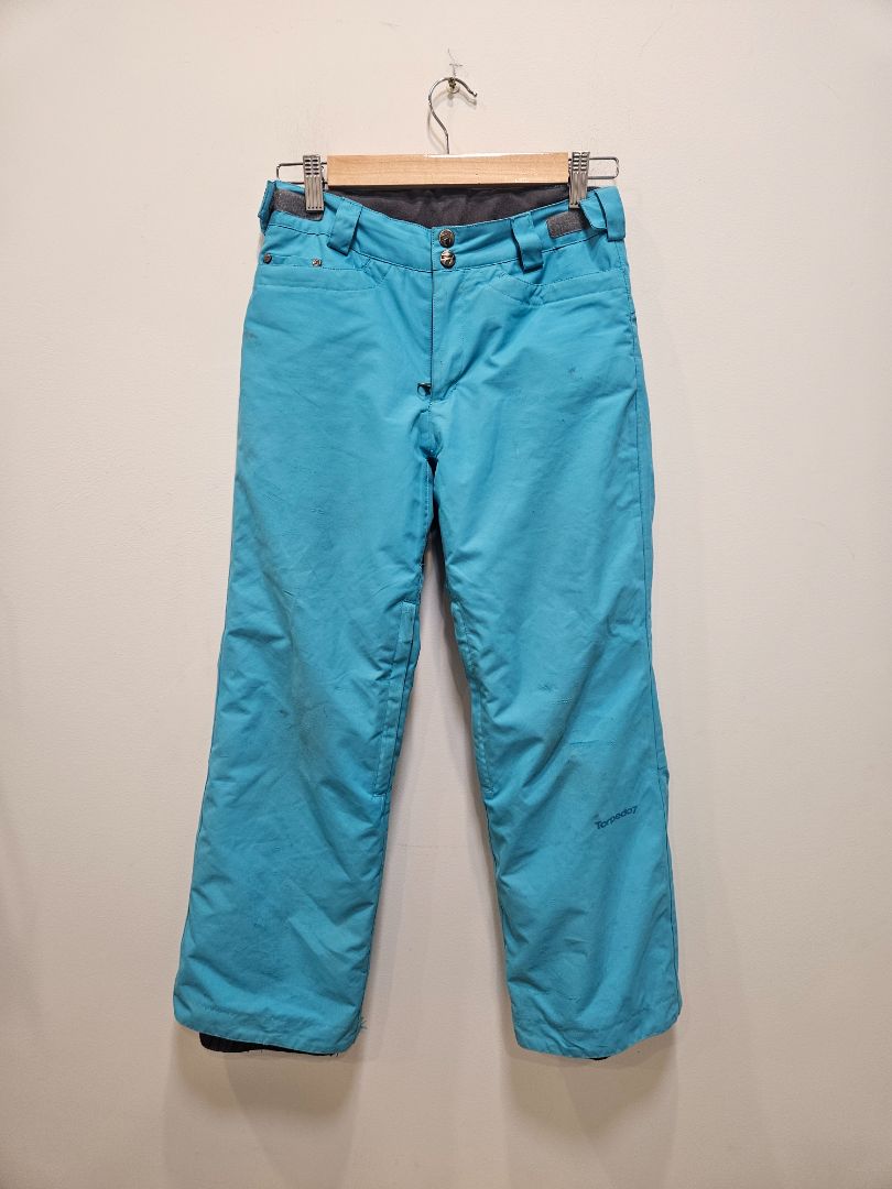 Turquoise Torpedo7 Snow Pants, 8-10 years