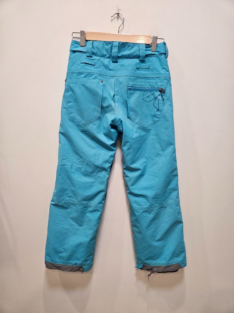 Turquoise Torpedo7 Snow Pants, 8-10 years