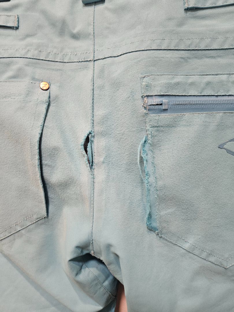 Turquoise Torpedo7 Snow Pants, 8-10 years