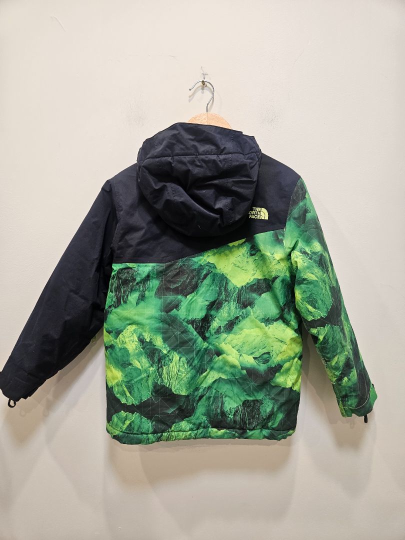 Green The North Face Snow Jacket, Boys S / 7-8 years