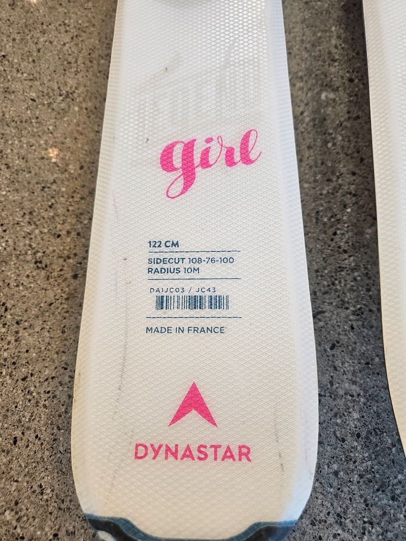 White Dynastar Girl, 122 cm