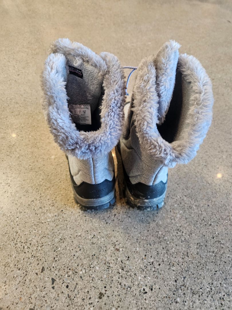Grey Sorel Winter Boots, EU 35
