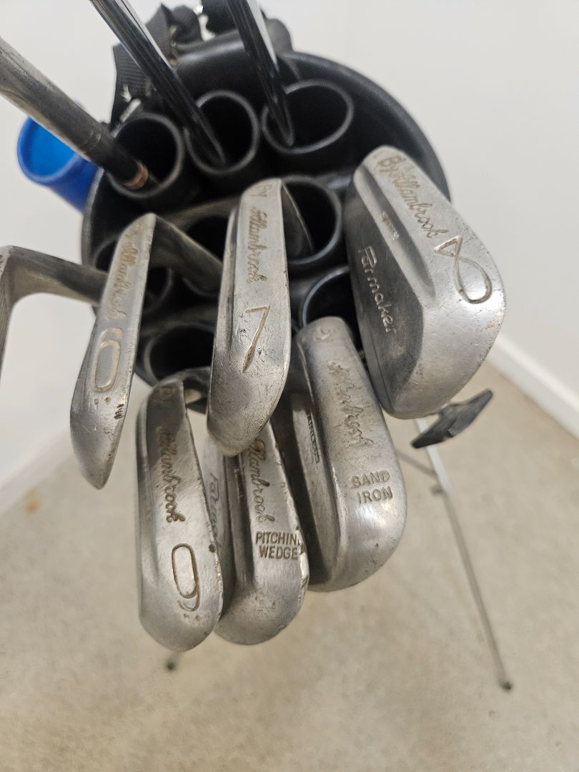 Blue TaylorMade Left Handed Golf Set, Left Handed