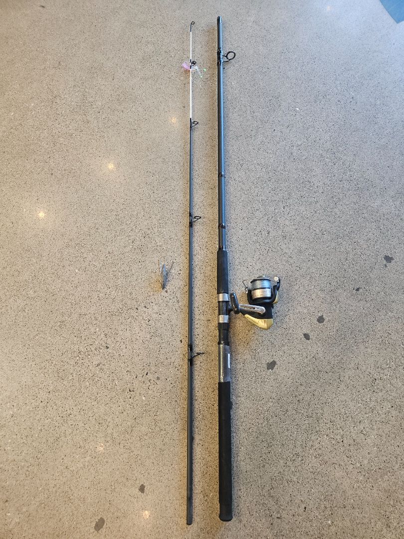 Black Shimano Spectrum Plus Combo, 10’, 6-8kg
