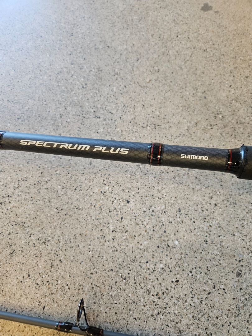 Black Shimano Spectrum Plus Combo, 10’, 6-8kg