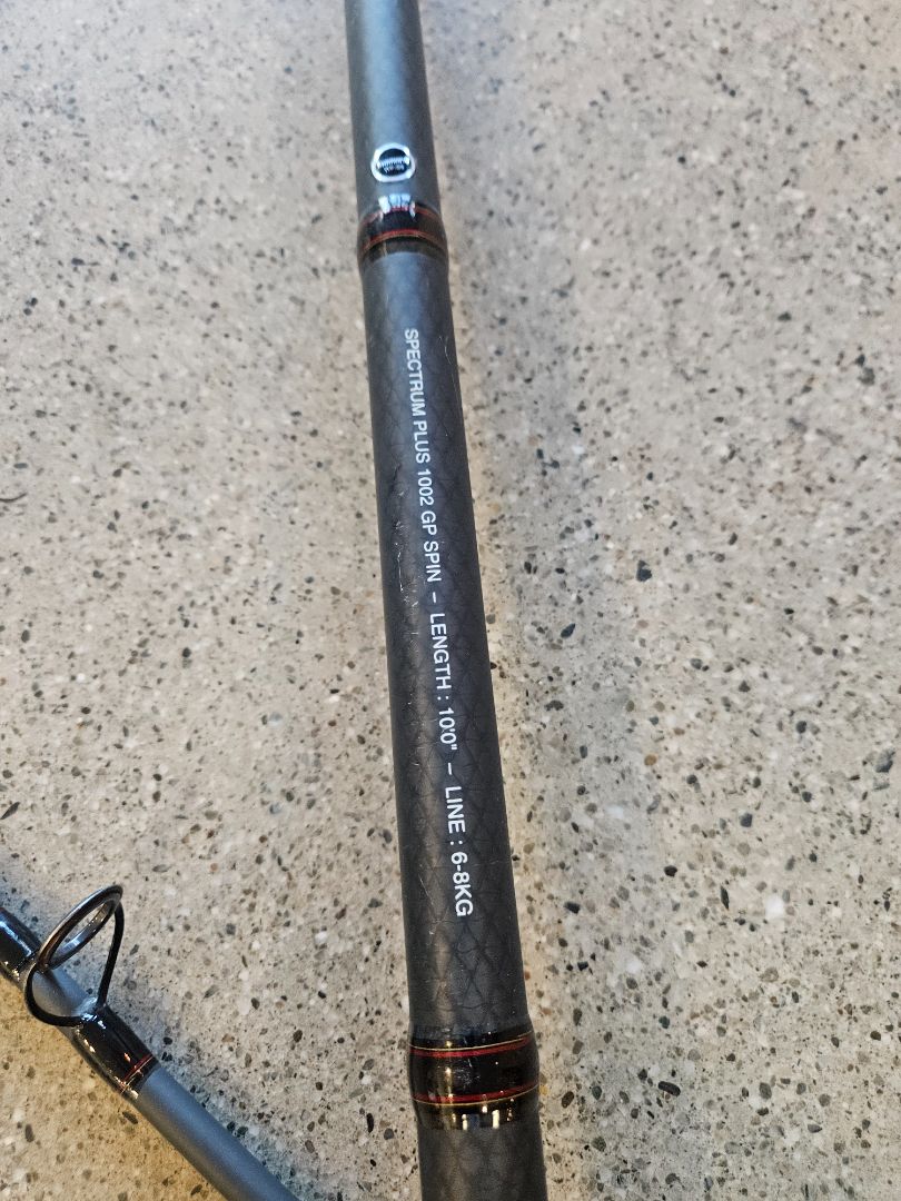 Black Shimano Spectrum Plus Combo, 10’, 6-8kg