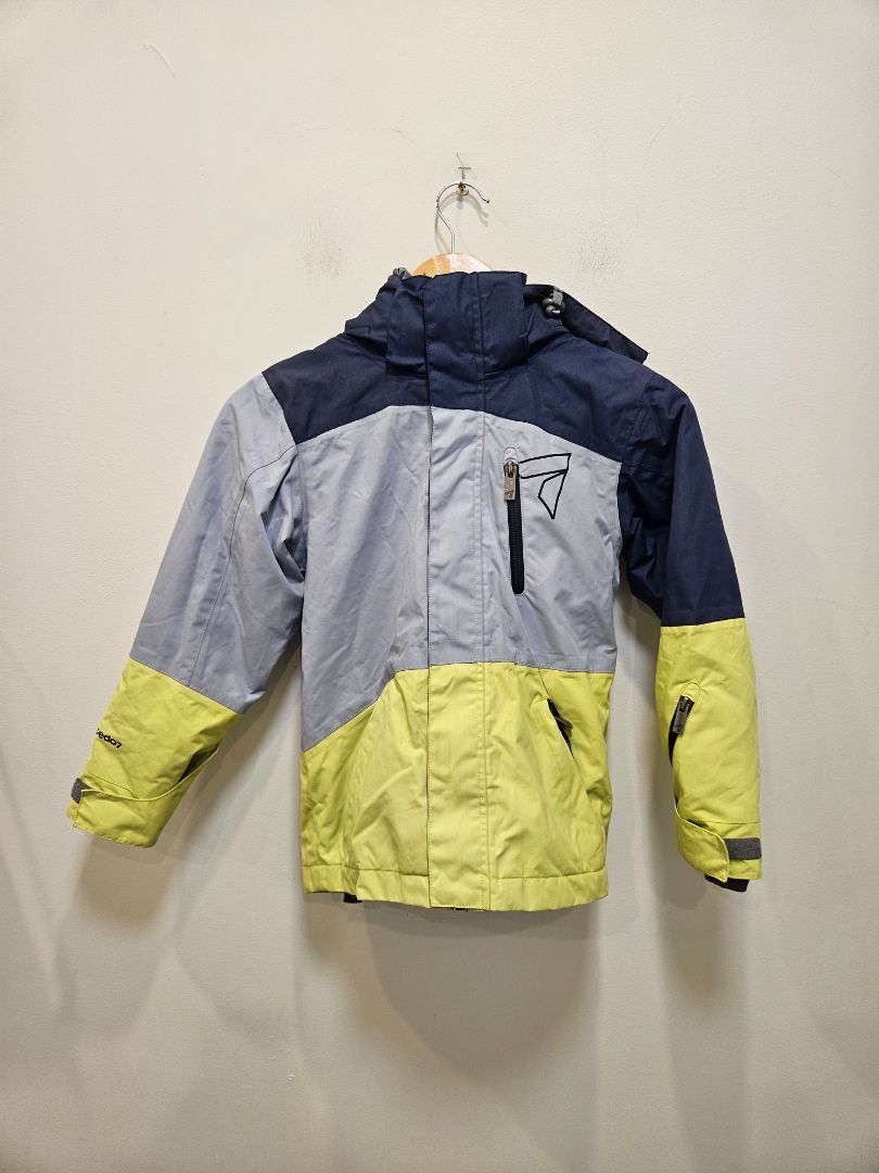 Navy Torpedo7 Kids Snow Jacket, 6-8 years
