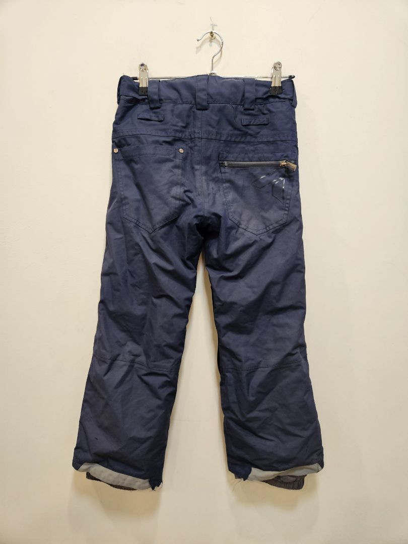 Navy Torpedo7 Kids Snow Pants, 6-8 years