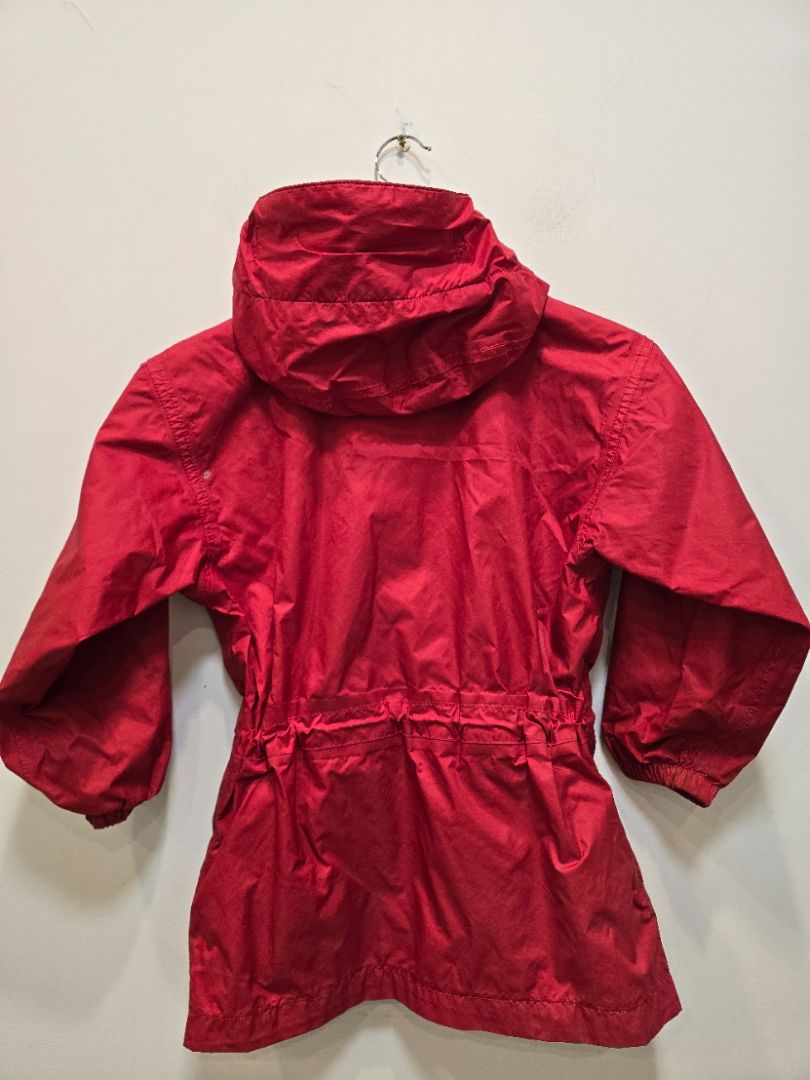 Red Kathmandu Kids Rain Jacket, 6 years