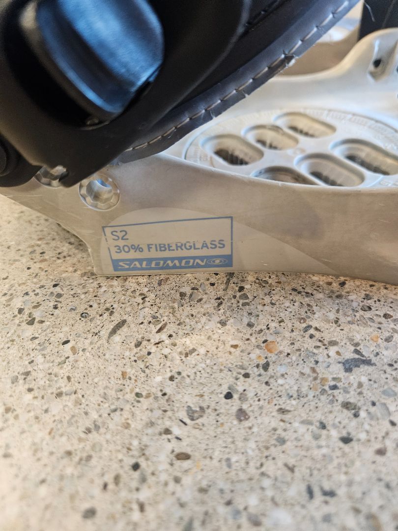 Grey Salomon S2 Bindings, Medium