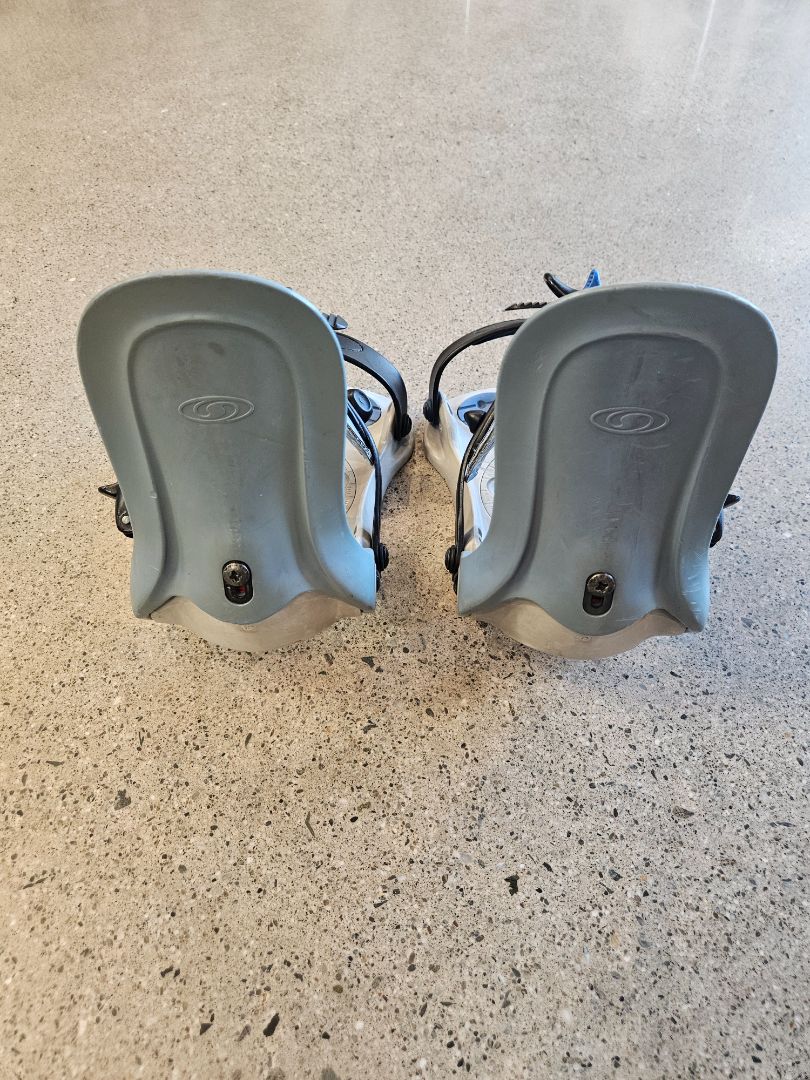 Grey Salomon S2 Bindings, Medium