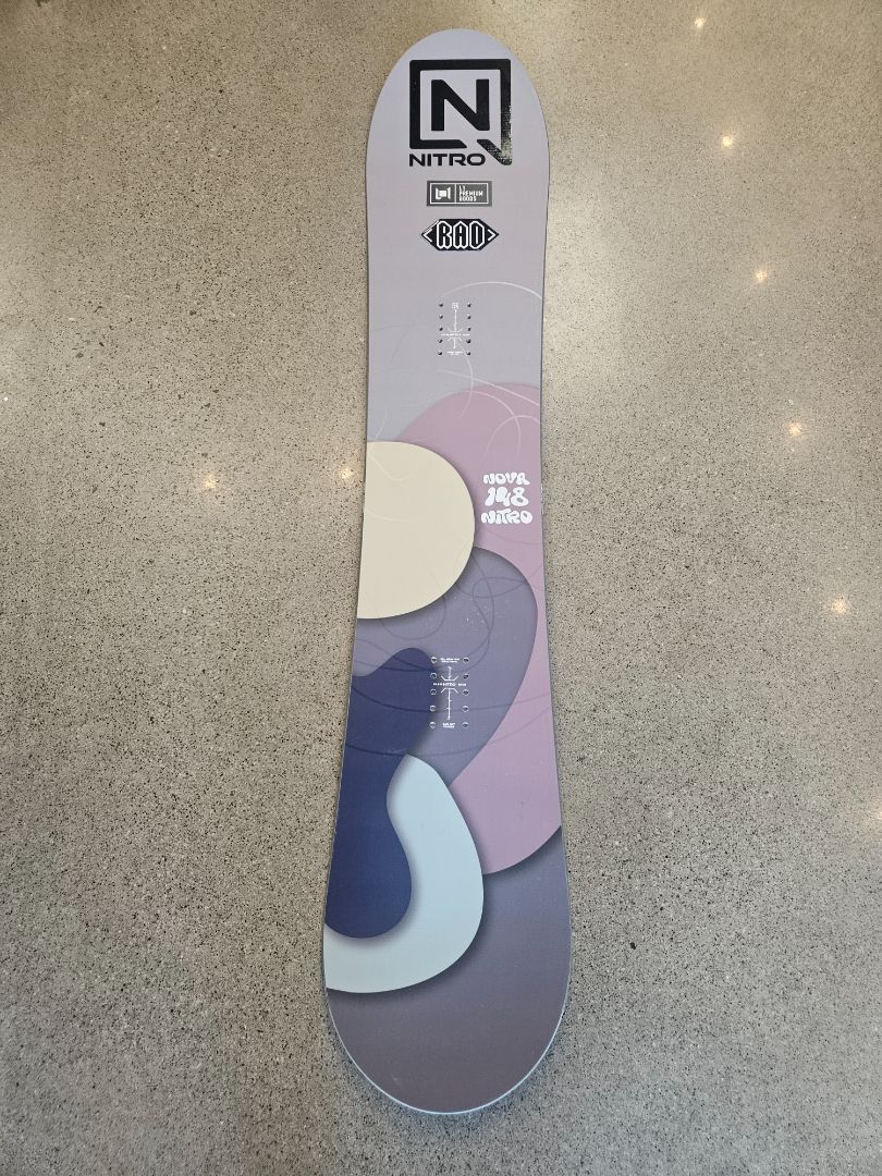 Purple Nitro Nova 148, 148 cm