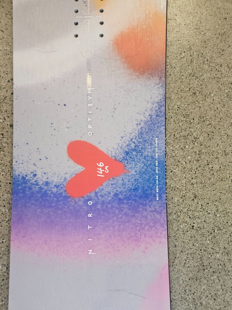 White Nitro Optisym 146, 146 cm
