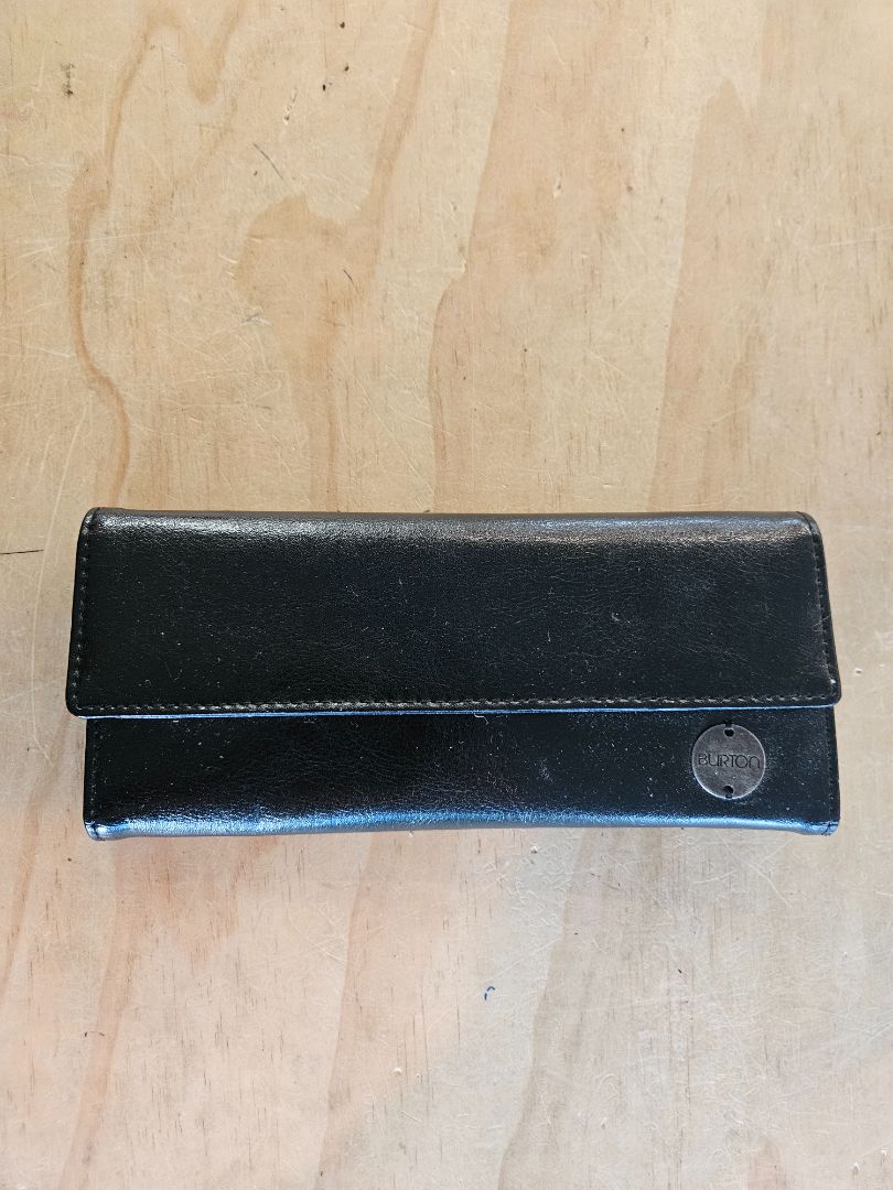 Black Burton Wallet, One Size