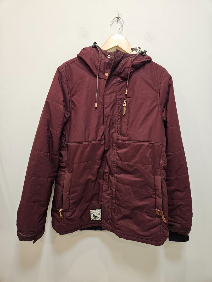 Burgundy L1 Insulated Jacket, M