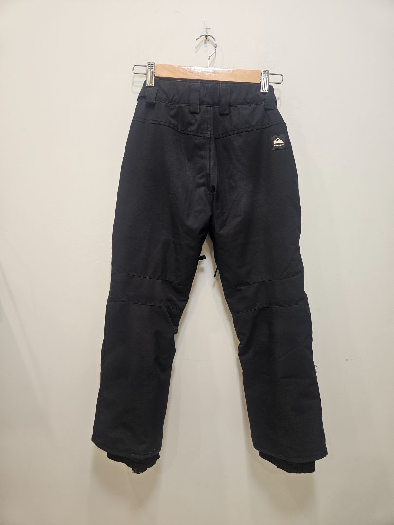 Black Quiksilver Snow Pants, 10