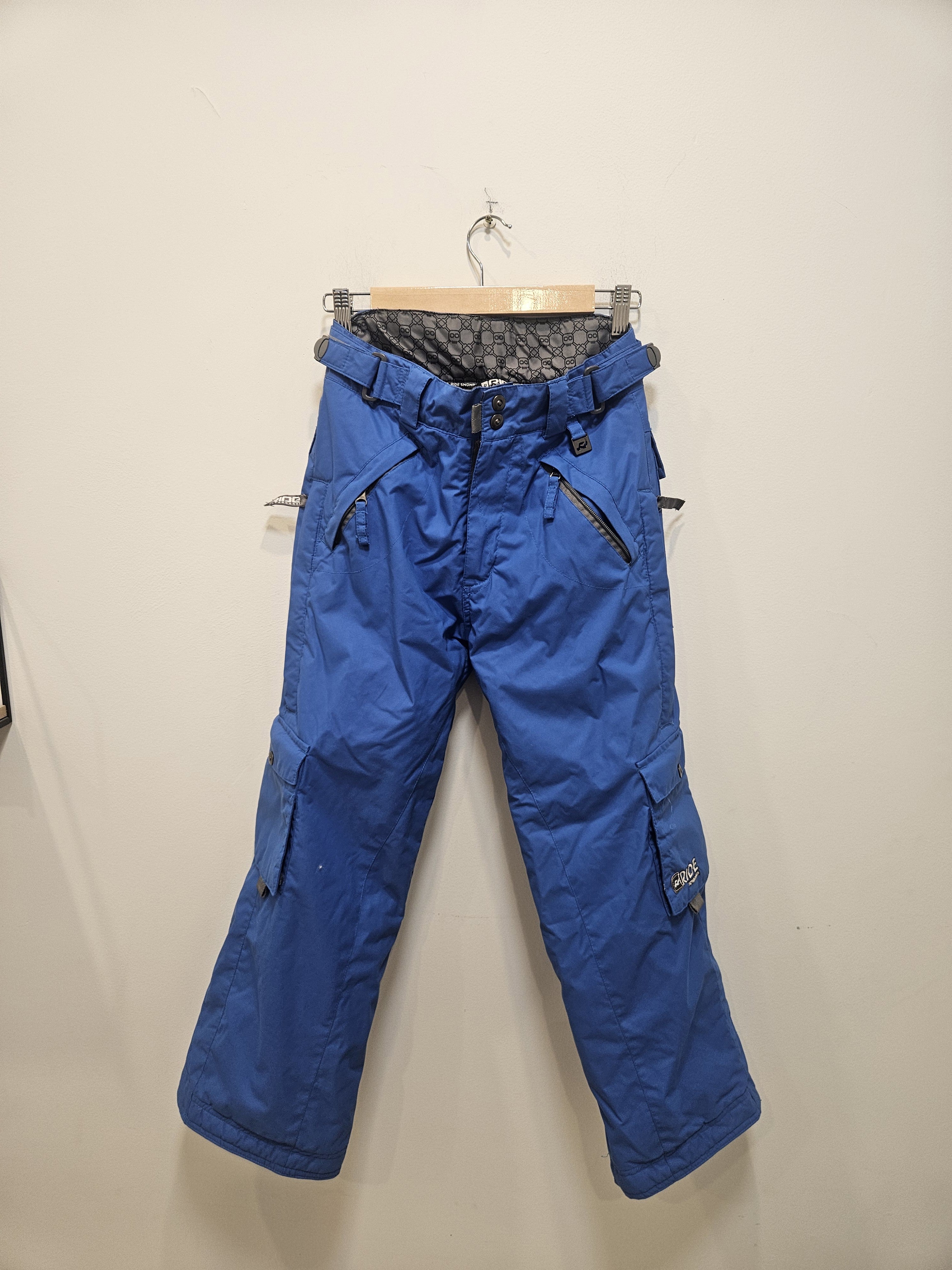 Blue Ride Snow Pants, Kids size Medium
