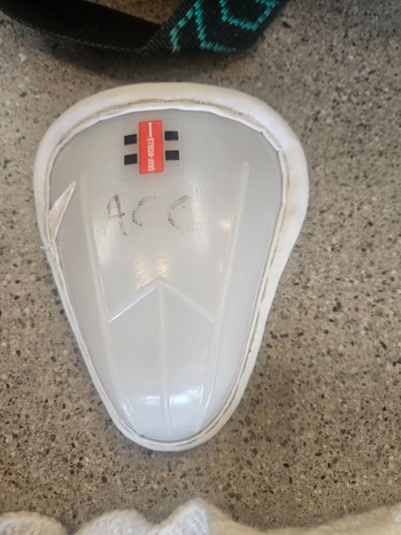 White Mixed Cricket Gear Set, XL