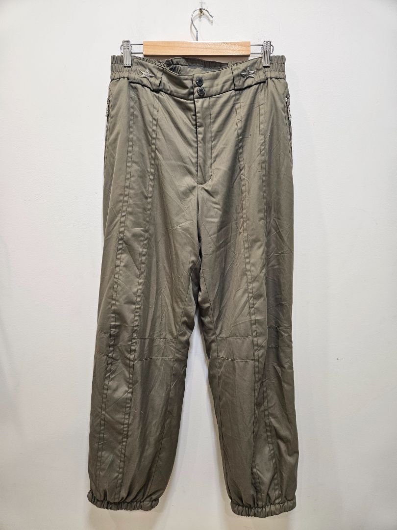 Khaki Bogner Ski Pants, 16