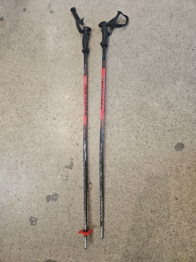 Red Rossignol Ski Poles, 95cm