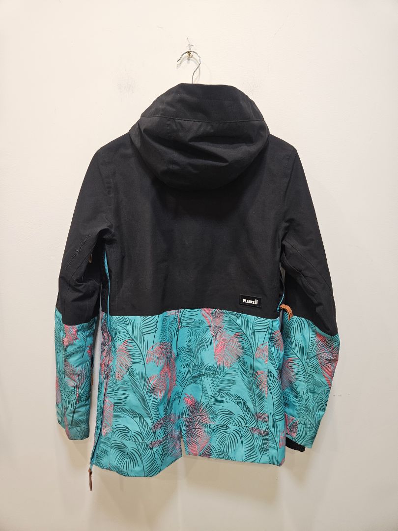 Black Planks Ski Jacket, S