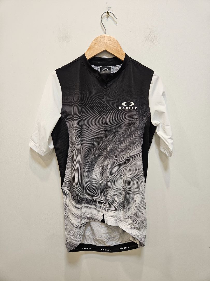 Black Oakley Hydrolix Cycling Jersey, S