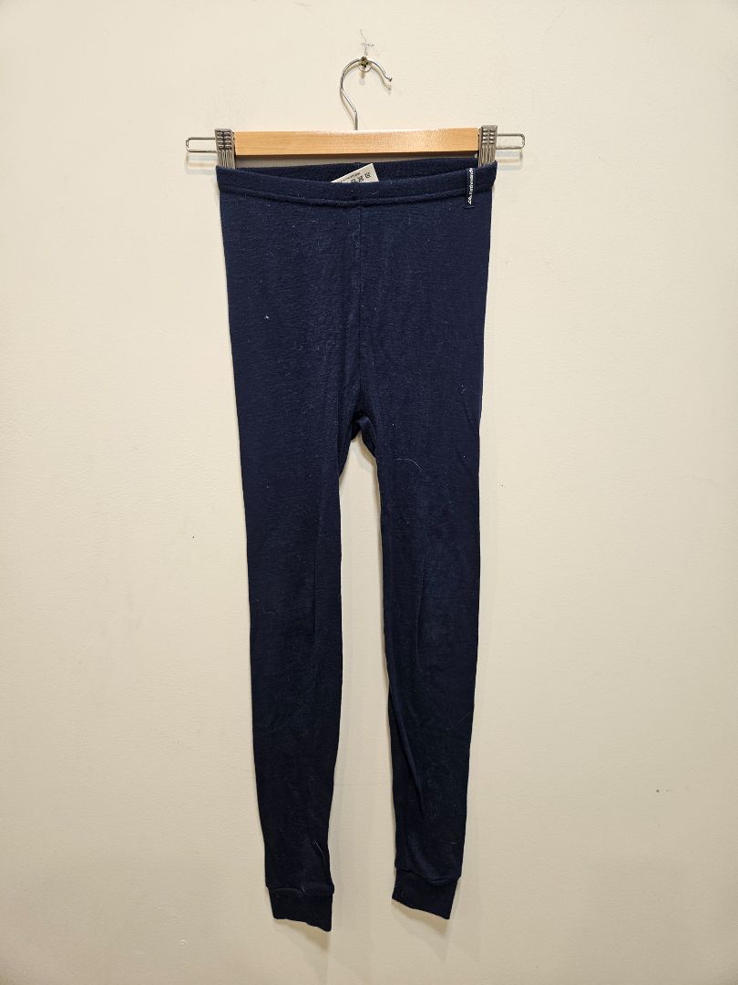 Navy Kathmandu Thermal Leggings, 8-10 Years