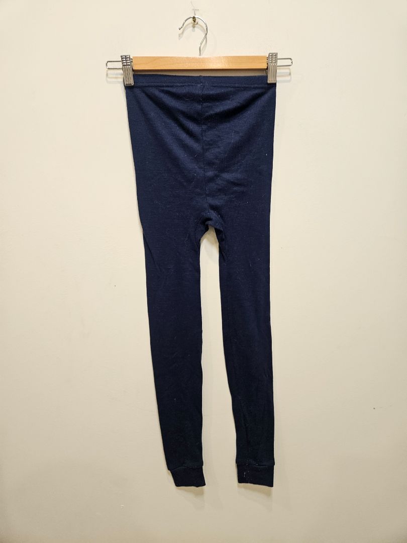 Navy Kathmandu Thermal Leggings, 8-10 Years