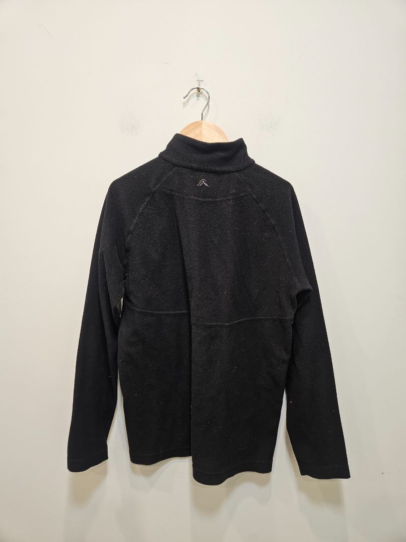 Black Macpac Fleece Pullover, 12